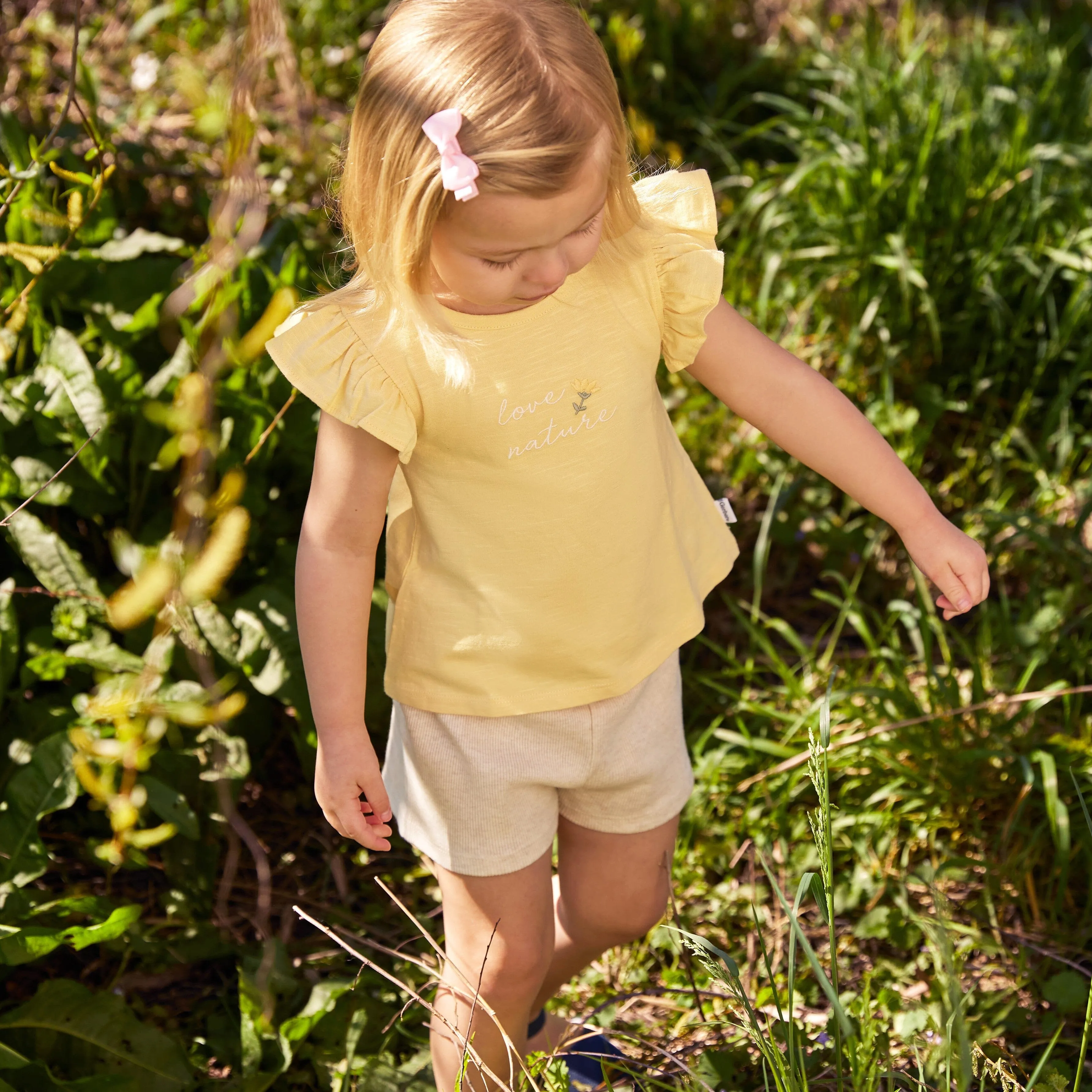 3-Pack Infant and Toddler Girls Love Nature T-Shirts