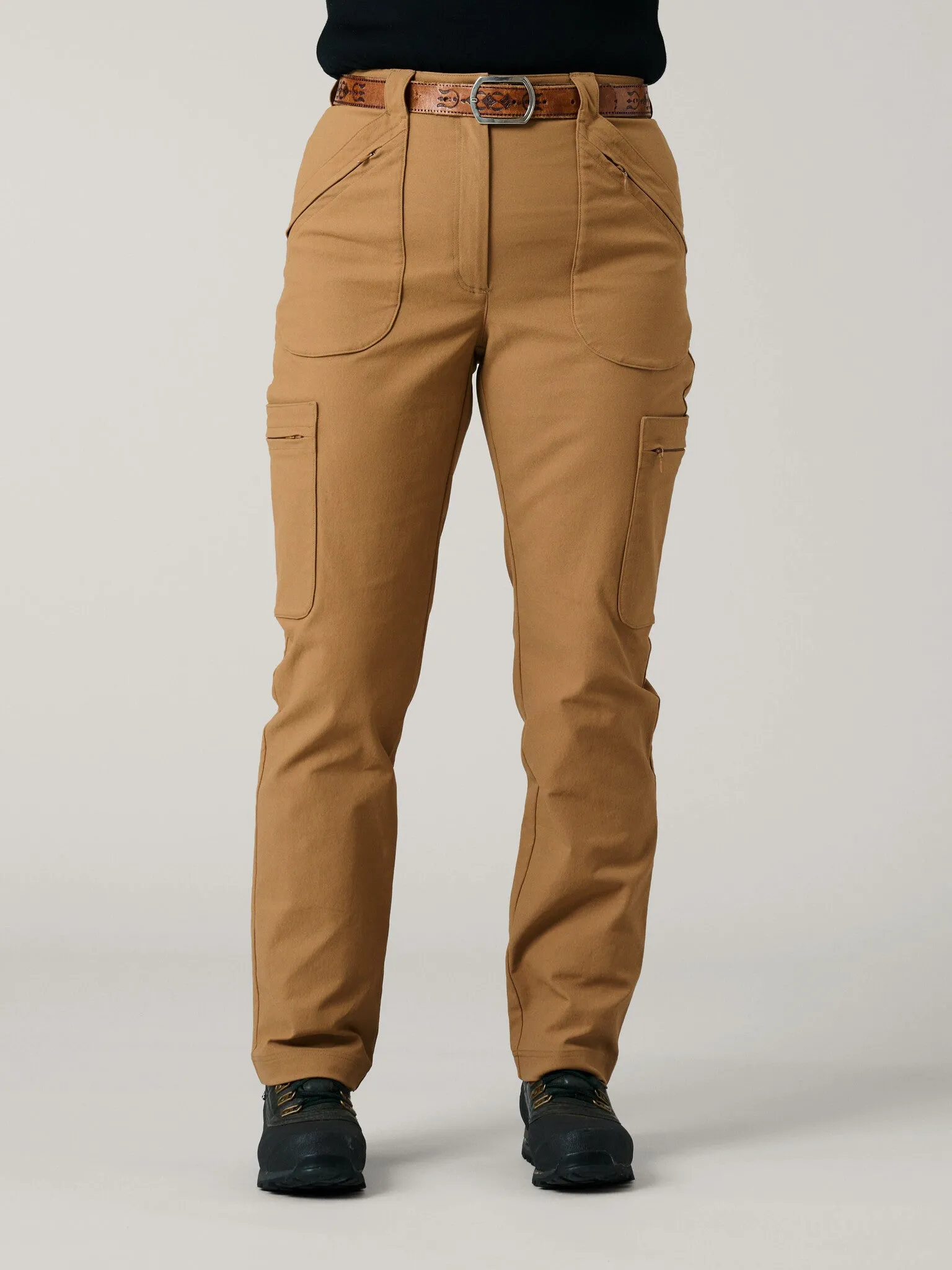 Amelia Hiking Pants with Lengths Camel