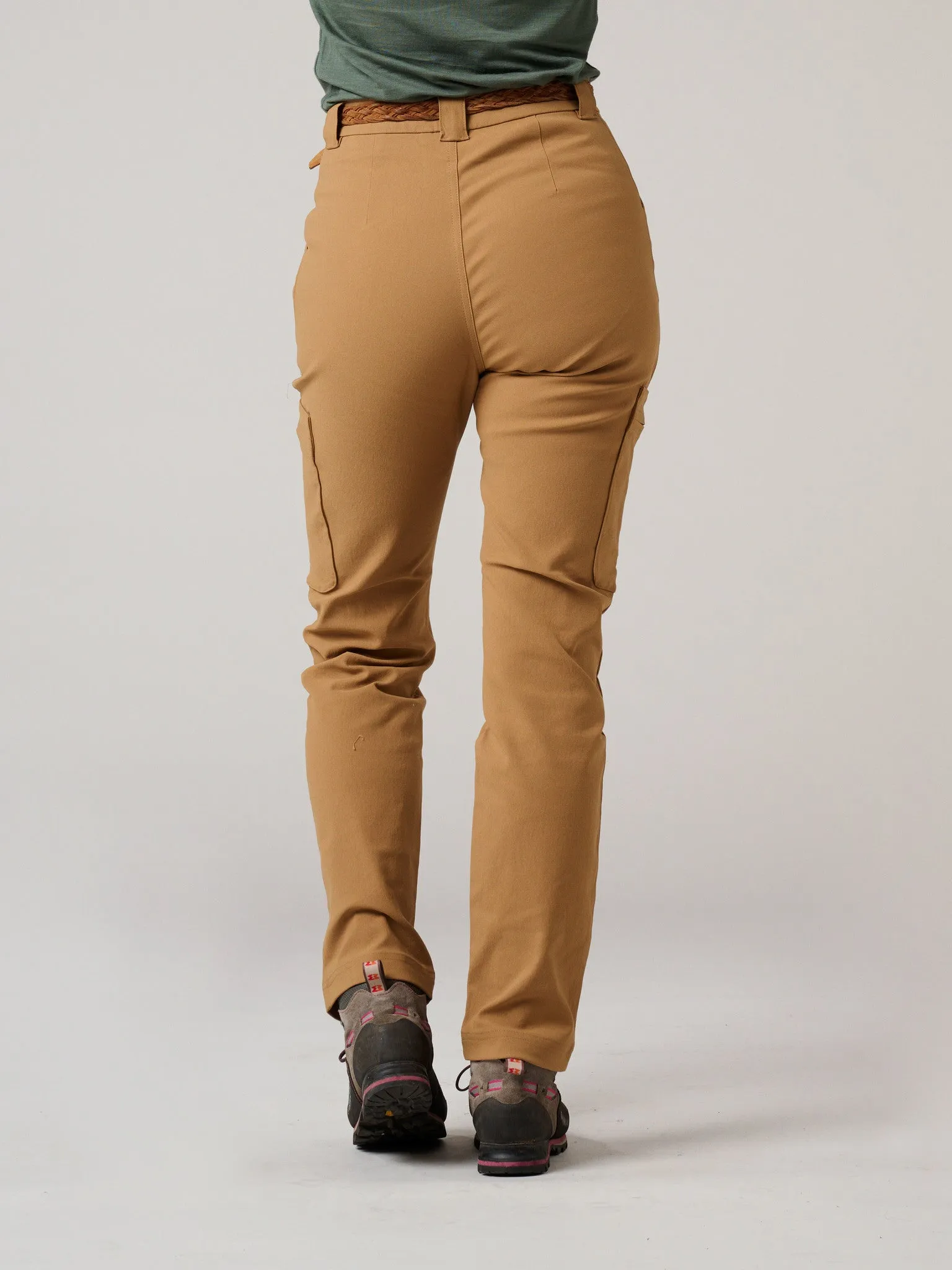 Amelia Hiking Pants with Lengths Camel