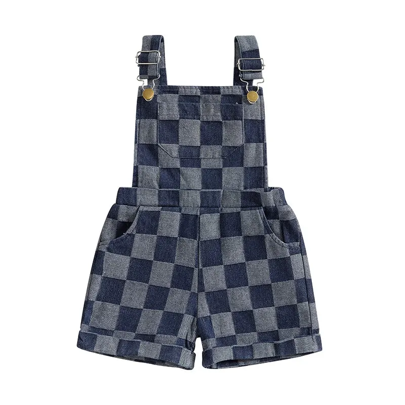 ANTON Checkered Overalls