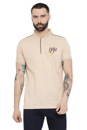 Axmann Standing Collar Casual T-Shirt