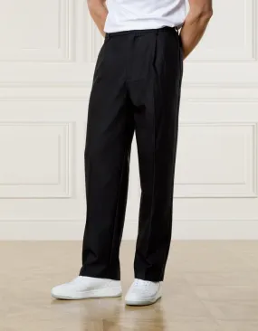 Black Relaxed Fit Trouser