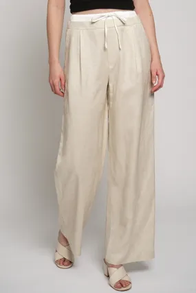 Boa Linen Pant I Natural