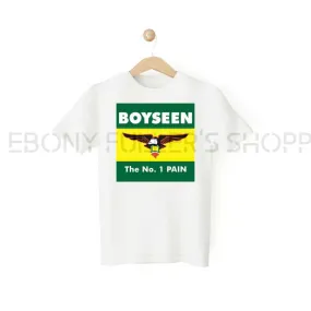 Boyseen The No. 1 Pain Parody Funny White T-shirts Sarcastic Unisex Adult Men Women T Shirts