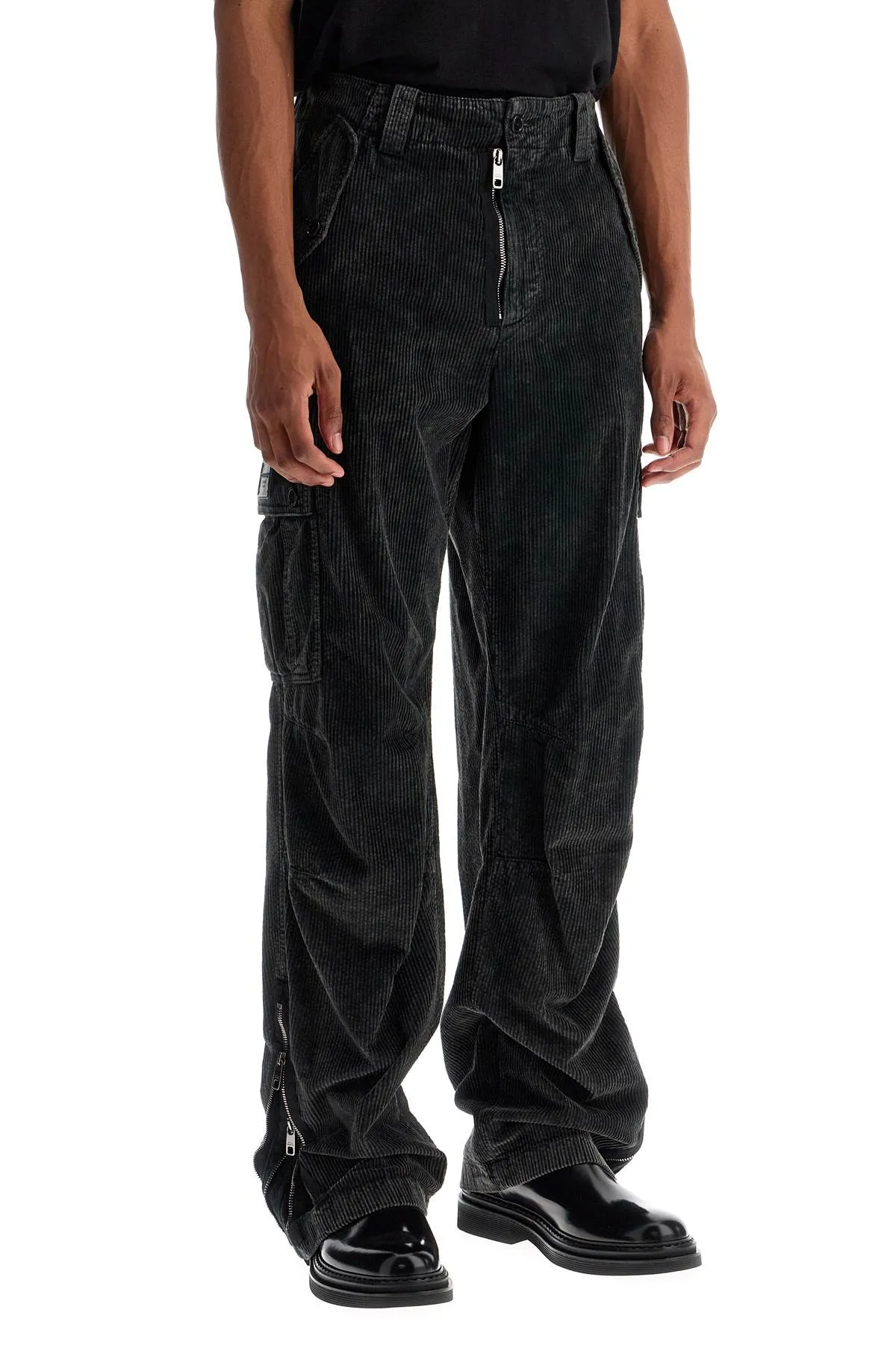 Cargo Corduroy Trousers