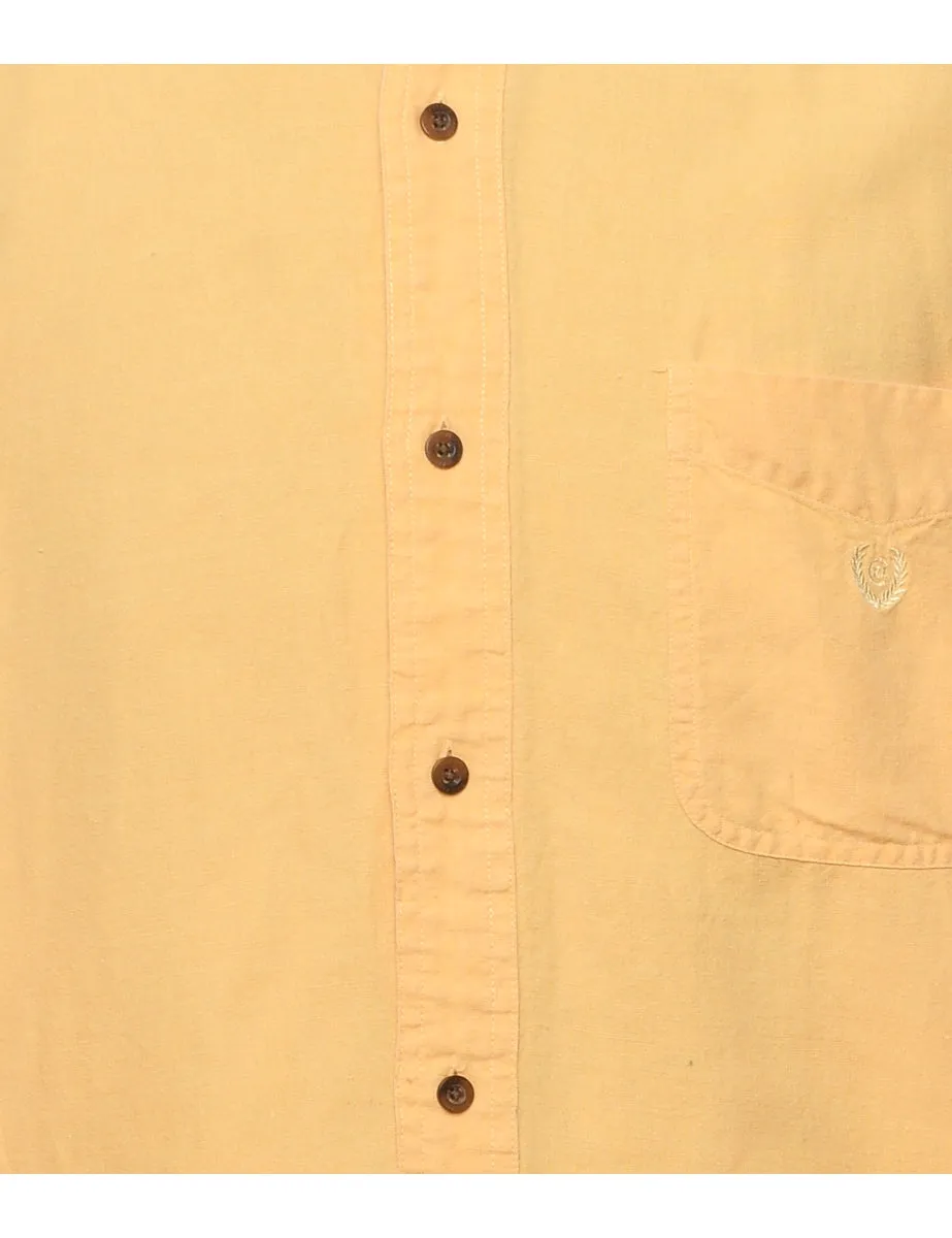 Chaps Yellow Smart Shirt - L