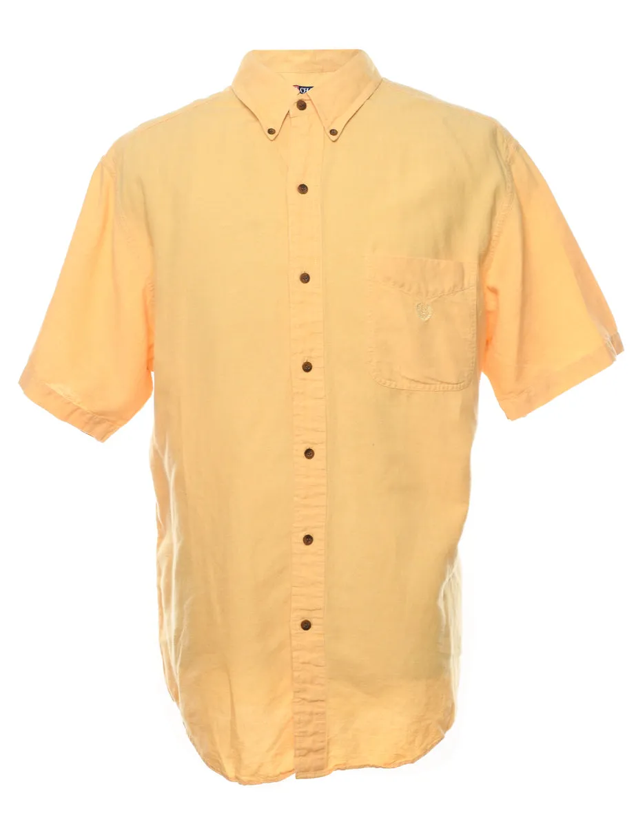 Chaps Yellow Smart Shirt - L