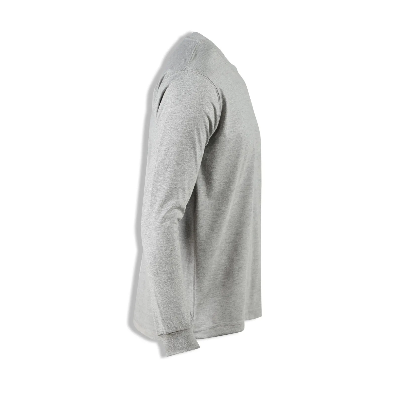 CLOUDY LONG-SLEEVE  WITH CUFFS (GREY)