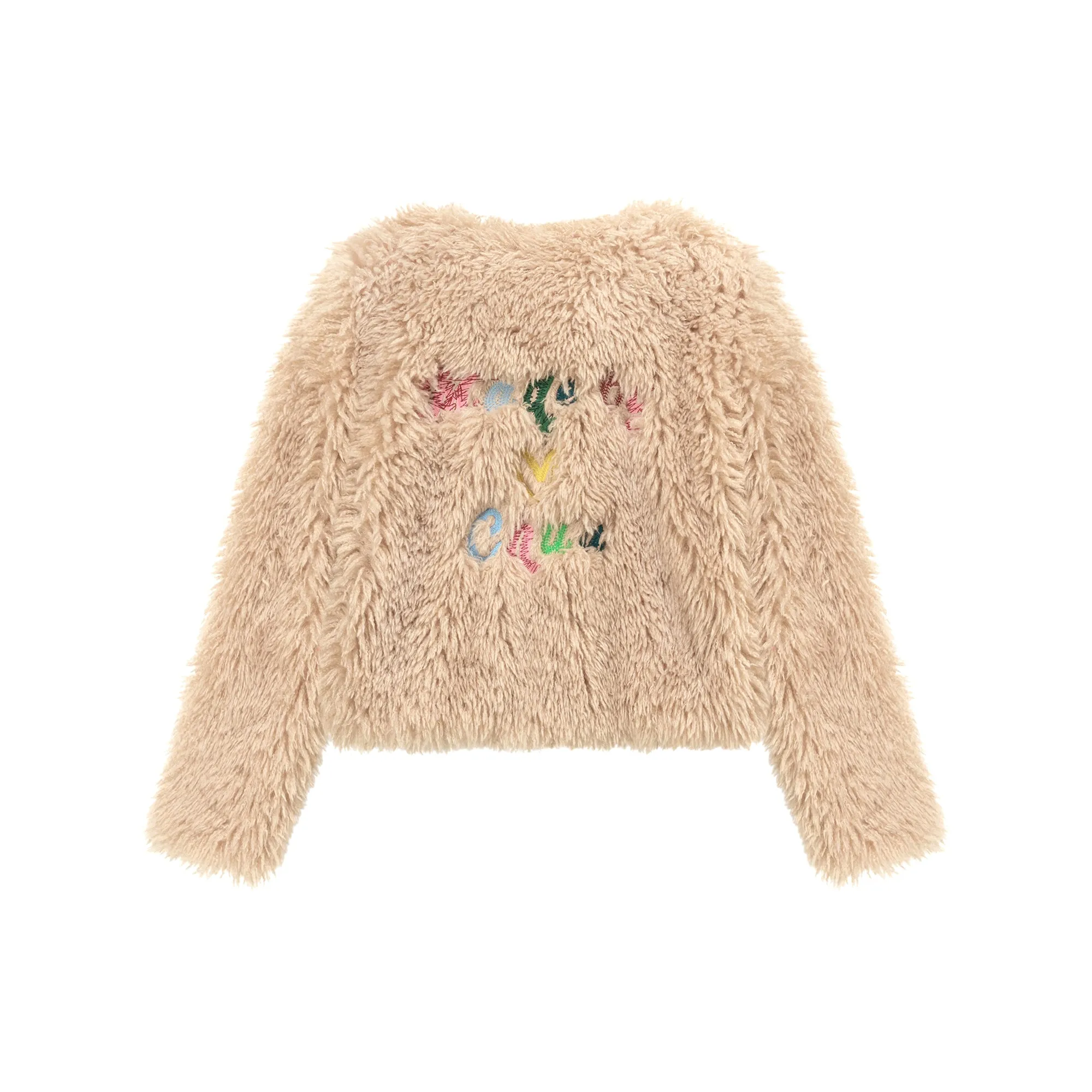 Cozy Fur Button Jacket