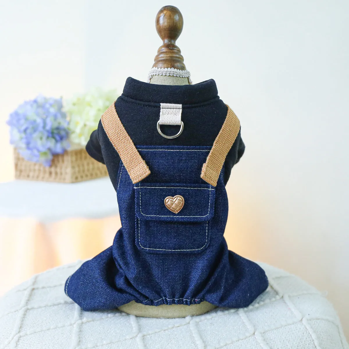 Dog Clothes | Autumn and Winter Corduroy Good Friends Overalls | Pet Clothing Collection