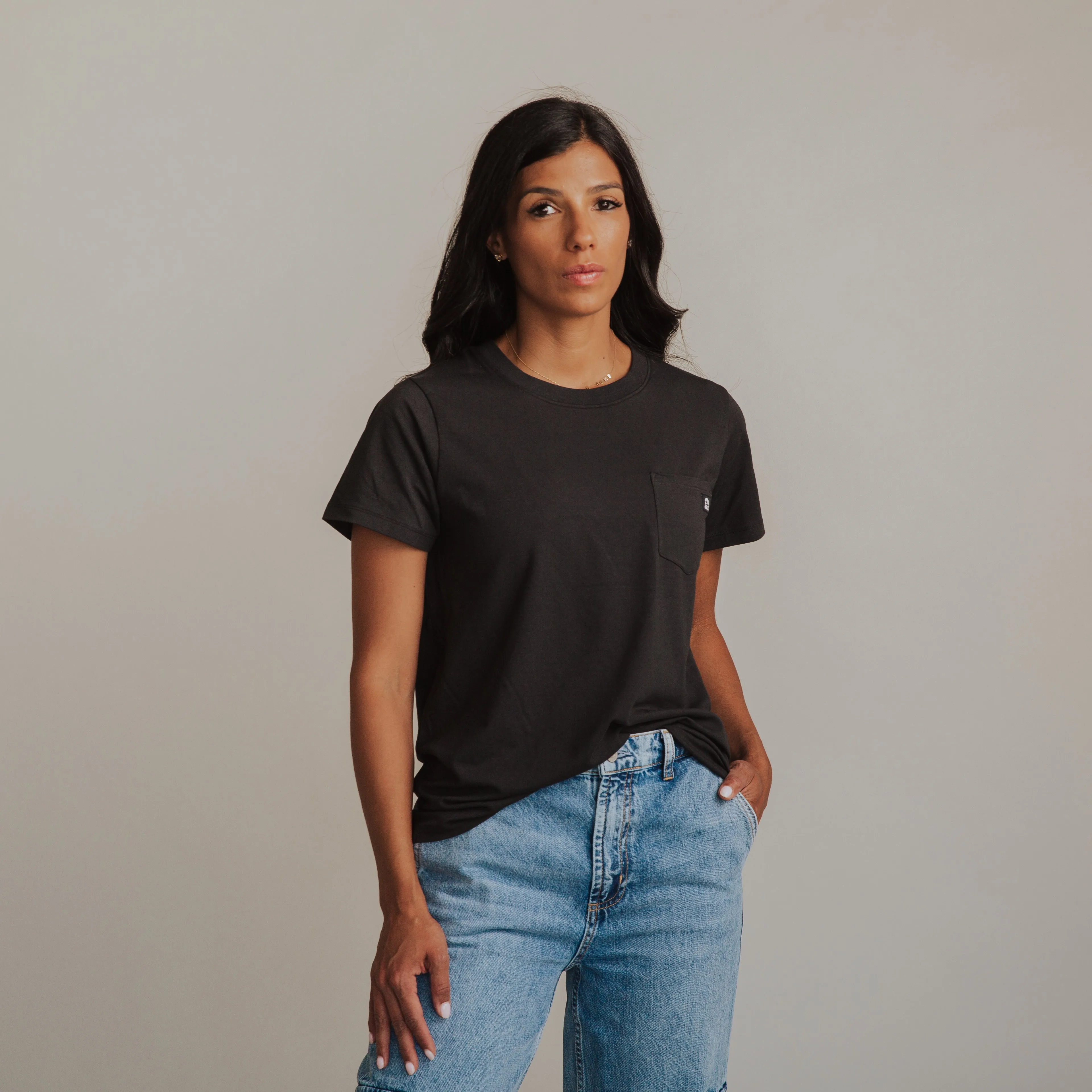 Essentials Women's Tee - 'Phantom'