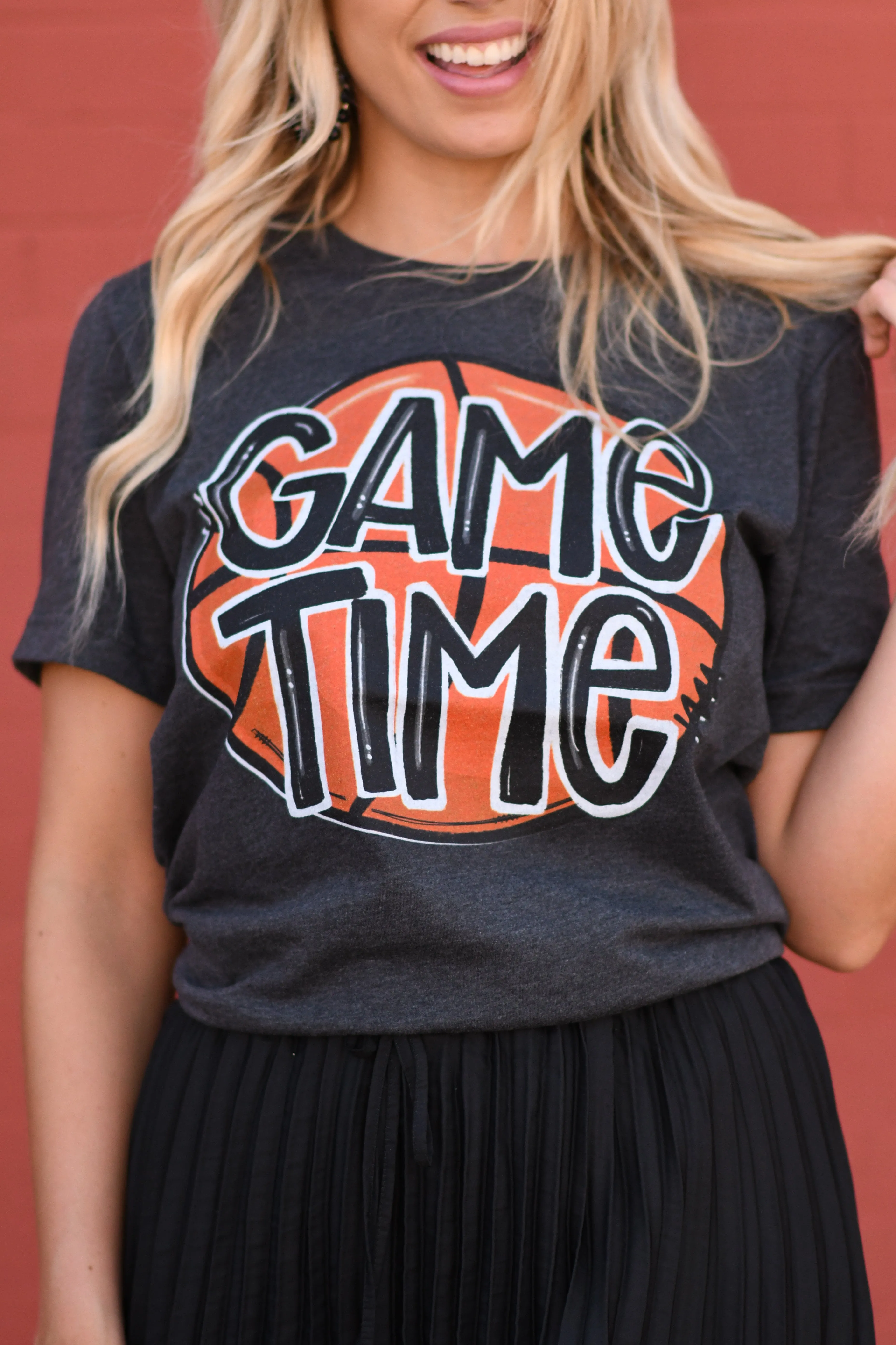 Game Time Basketball Tee