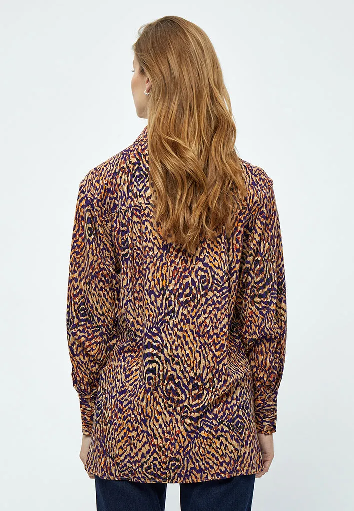 Harmonia Shirt - Warm Sand Print