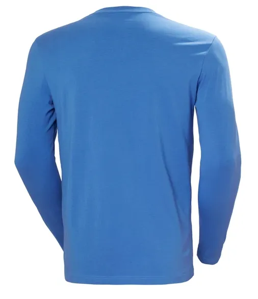 Helly Hansen 79262 Long Sleeved Graphic T-Shirt -Stone Blue or Black