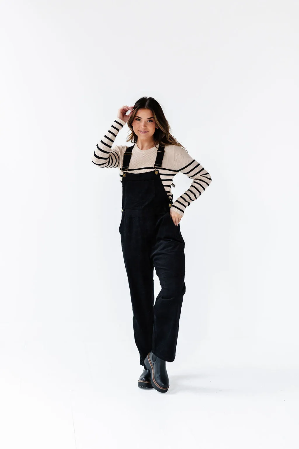 Hugo Overalls in Black