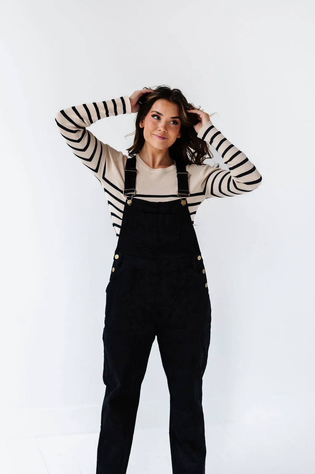 Hugo Overalls in Black