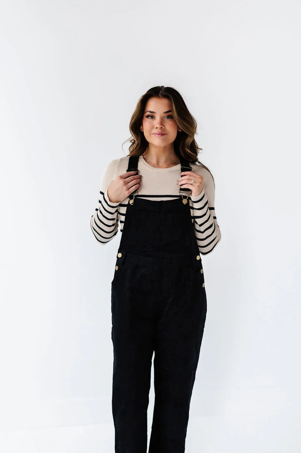 Hugo Overalls in Black