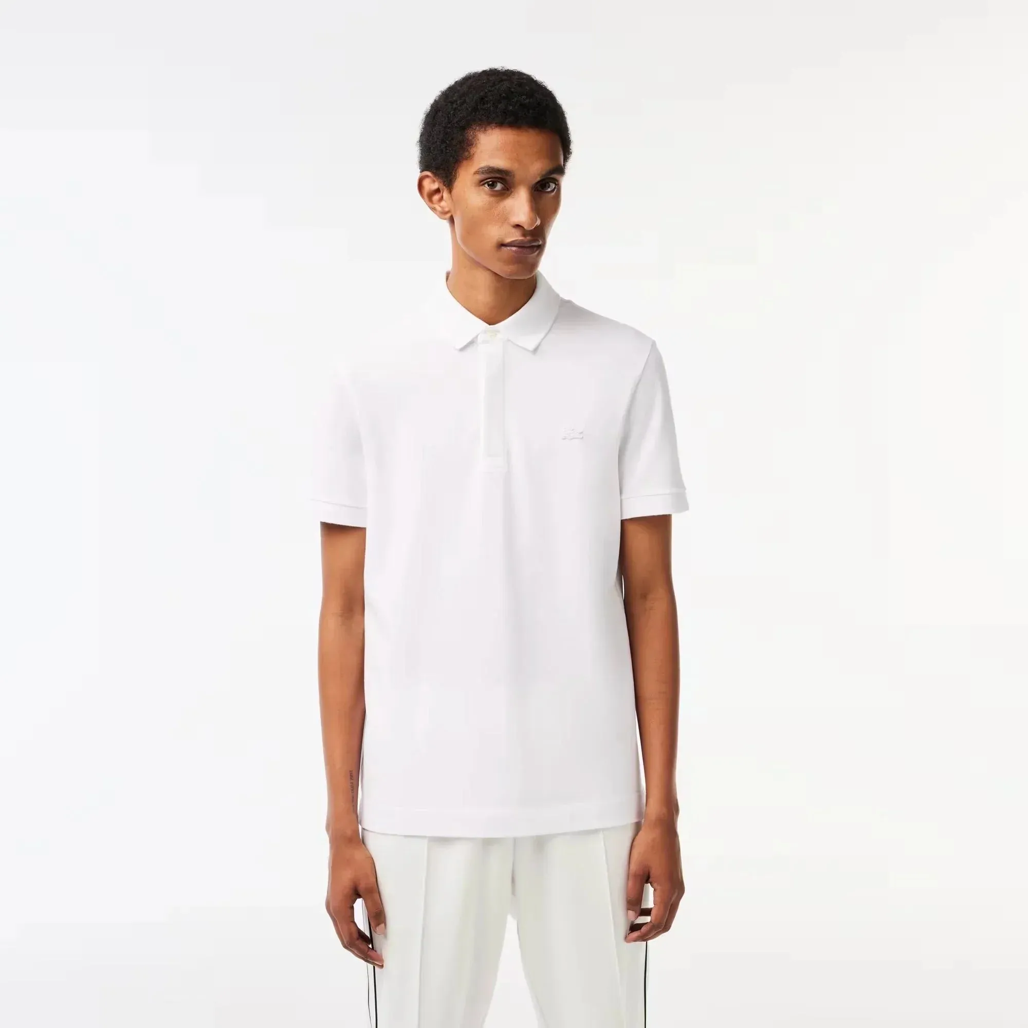 Lacoste Men's Stretch Cotton Smart Paris Polo