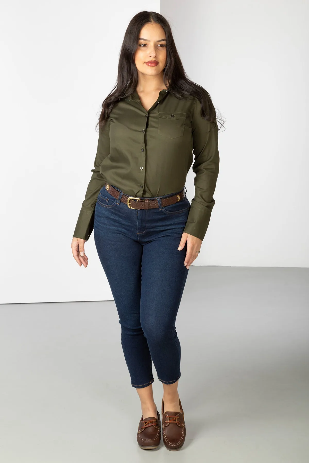 Ladies Plain Country Shirt - Hannah