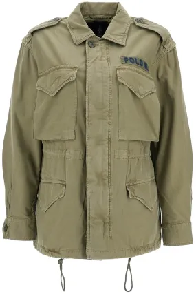 LOOSE OLIVE GREEN M51 JACKET IN COTTON