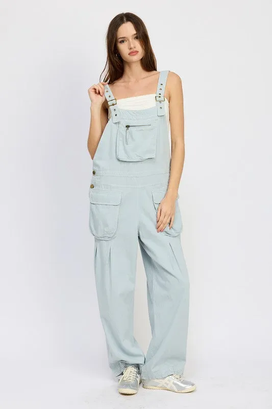 Oversized Adventure Cargo Overalls