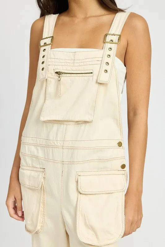 Oversized Adventure Cargo Overalls