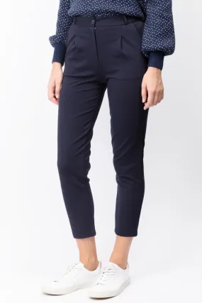 Pleated Slim Pants