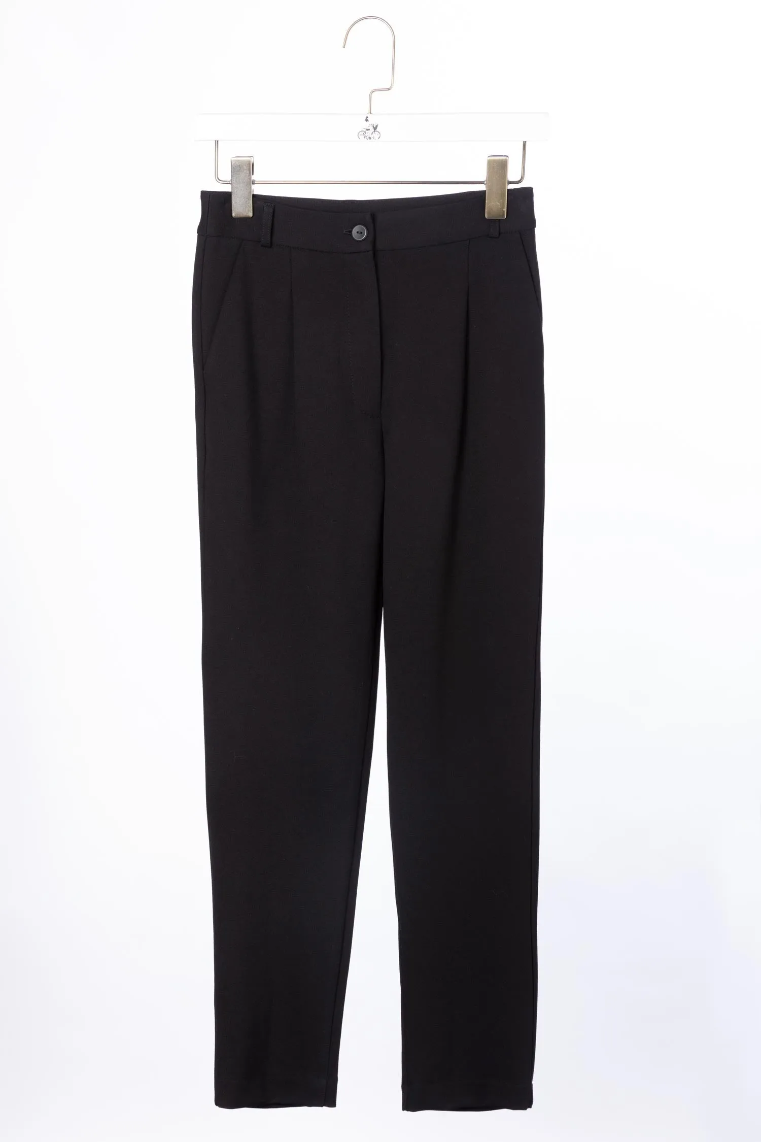 Pleated Slim Pants