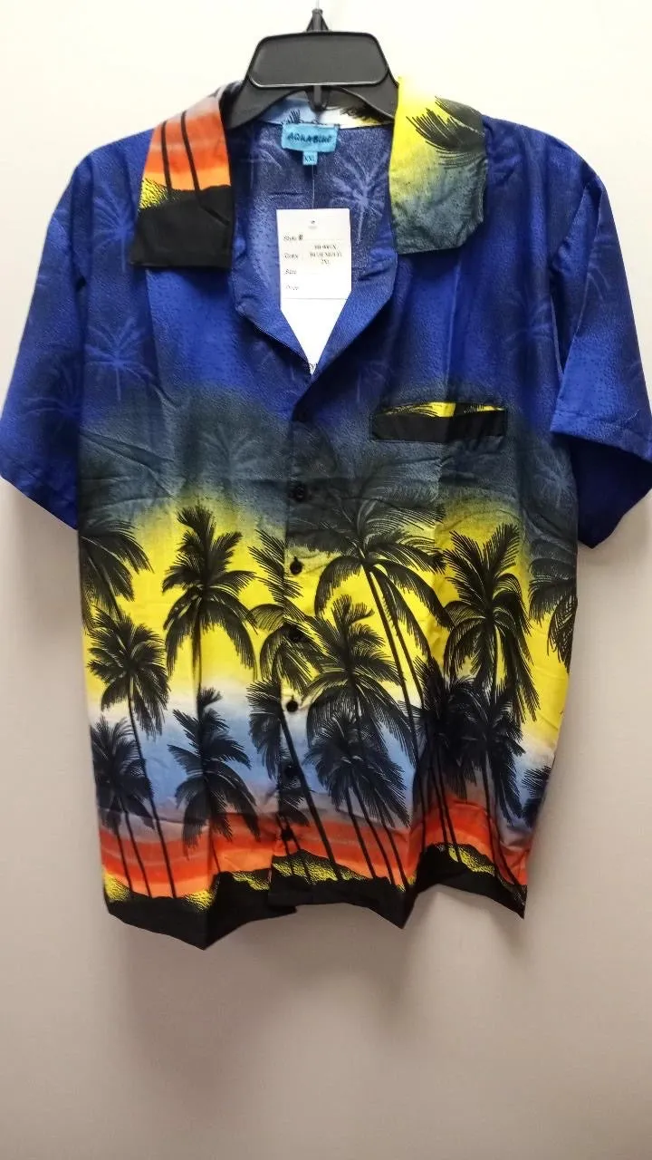 Poly-Print Hawaiian Shirts