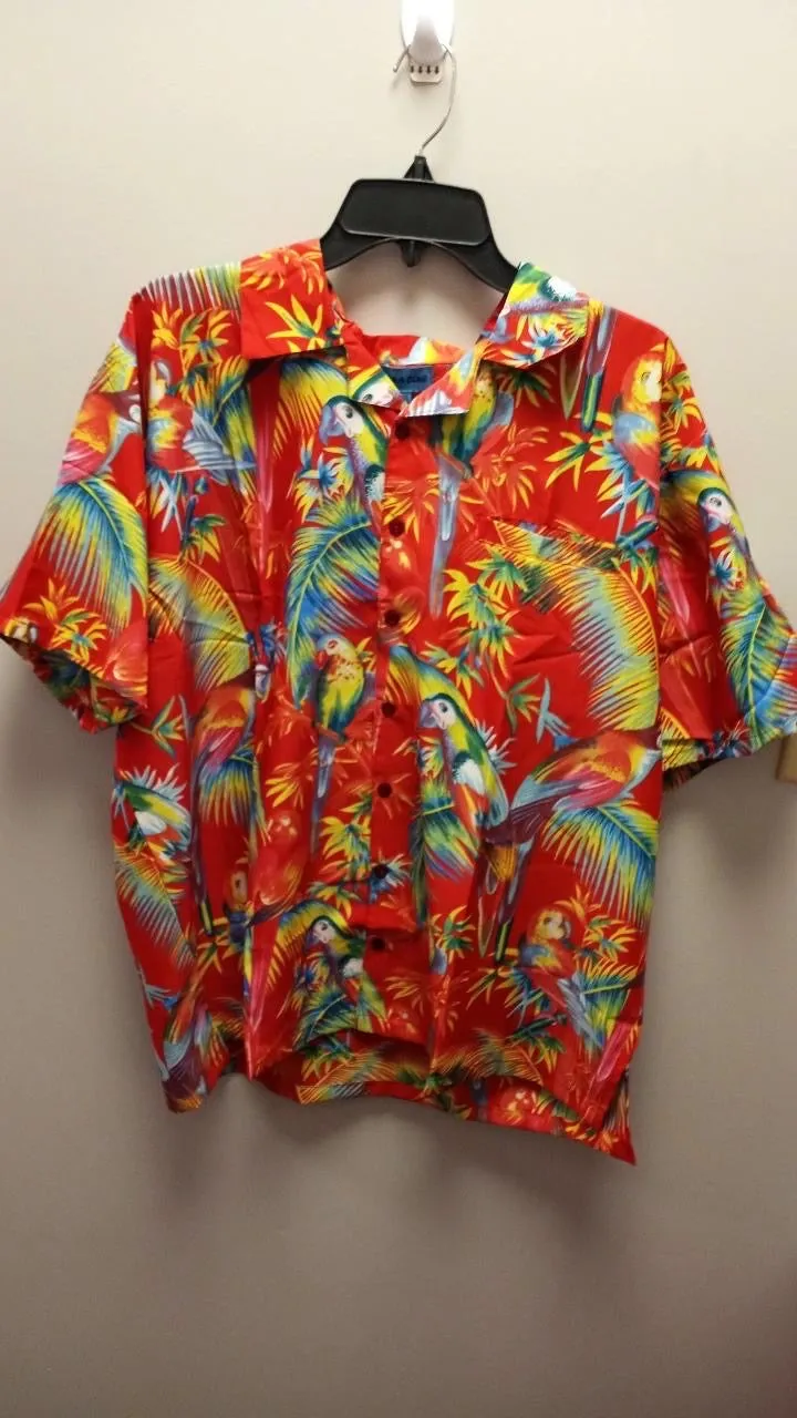 Poly-Print Hawaiian Shirts