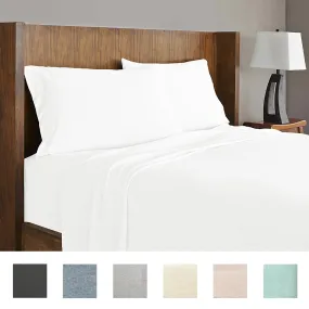 Soft Tees Luxury Cotton Modal Jersey Knit Sheet Set