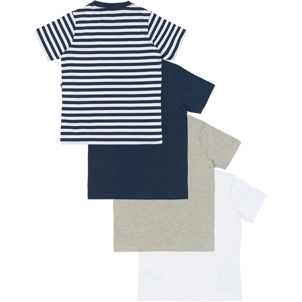 TNBoys Basic T-shirt Multi Pak - Multi Color Mood Indigo