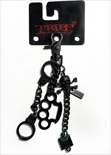 Tripp BRASS KEYCHAIN