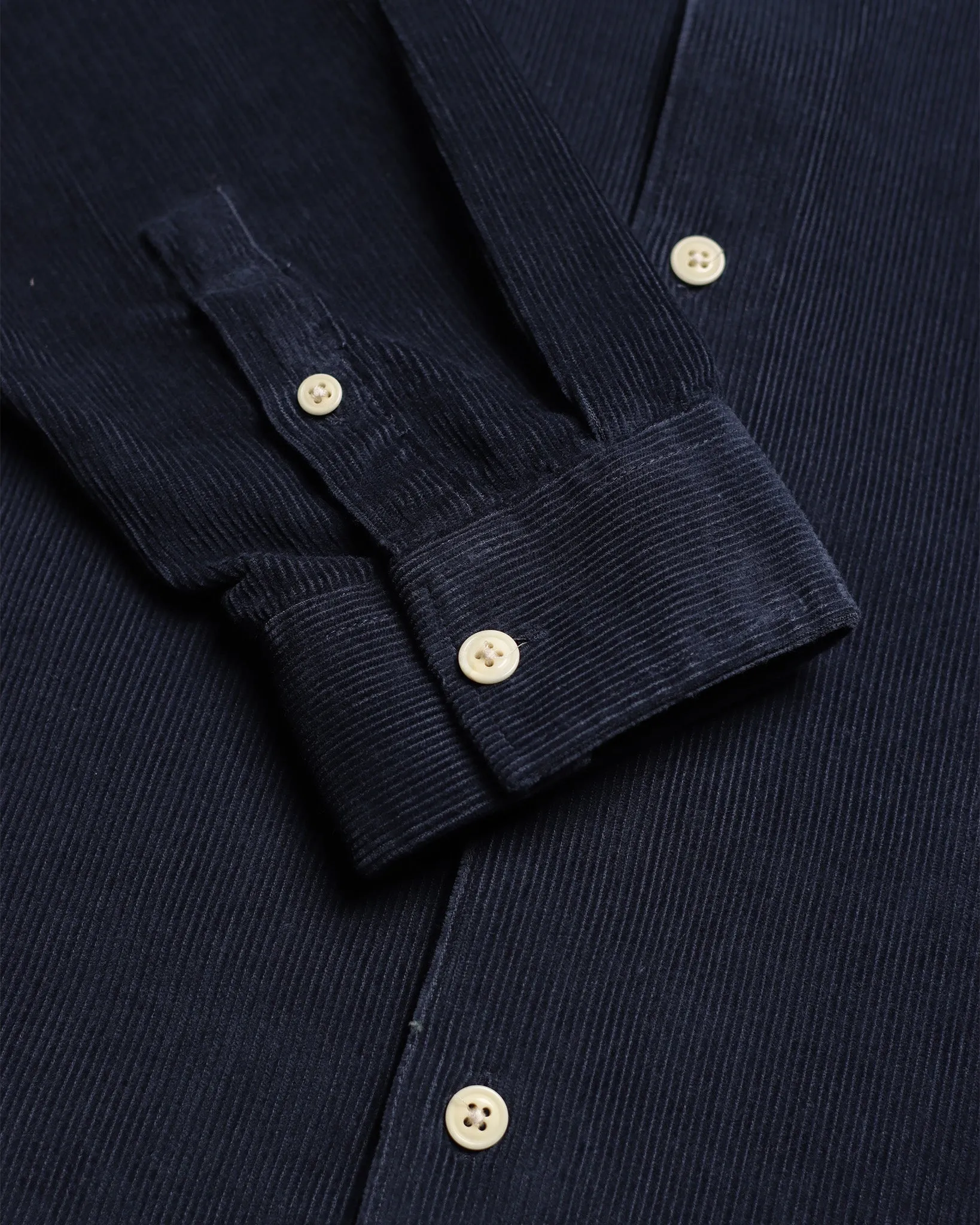 Two Pocket Shirt - Navy Corduroy