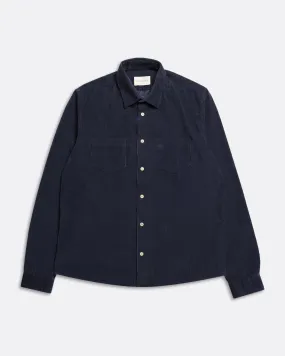 Two Pocket Shirt - Navy Corduroy